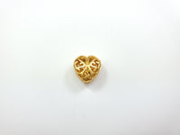 Heart Gold Plated Spacer
