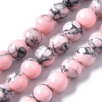 6mm Round Howlite Beads Strand
