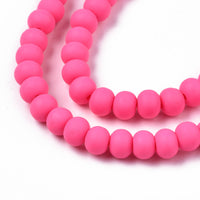 7mm Polymer Clay Beads Strand
