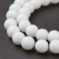 8mm Normal Glass Beads Strand