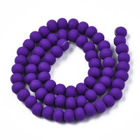 7mm Polymer Clay Beads Strand
