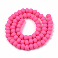 7mm Polymer Clay Beads Strand
