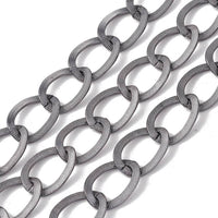 Aluminum Oval Curb Chain