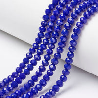 1mm Rondelle Glass Beads Strand