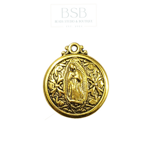 Virgin Mary 3D Medal Pendant