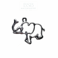 Elephant Shape Pendant (3pcs)