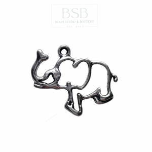 Elephant Shape Pendant (3pcs)