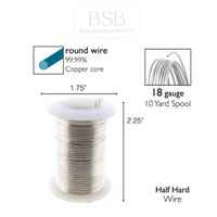 Wire Elements Lacquered Tarnish 18 Gauge

