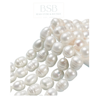 Rice Freshwater Natural Pearl Beads Strand