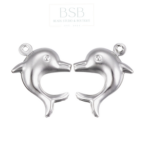 Stainless Steel Dolphin Pendant