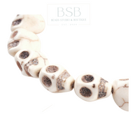 Skull Howlite Beads Strand
