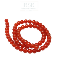 8mm Natural Agate Beads Strand