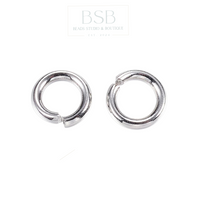 6mm Stainless Steel Jump Rings (20pcs)