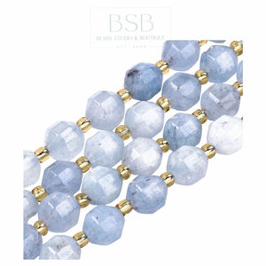 8mm Dolomite Gemstone Beads (3pcs)