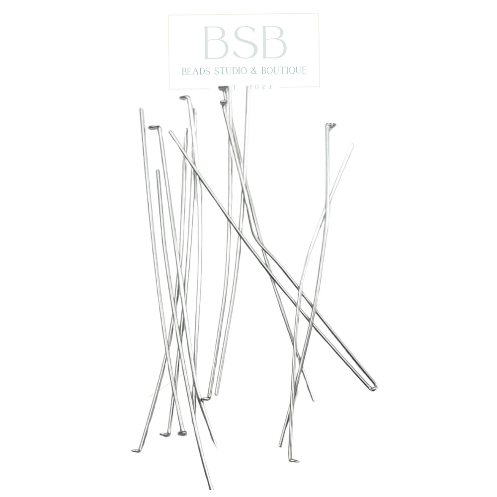 Stainless Steel Head Pins 45mm (20pcs)