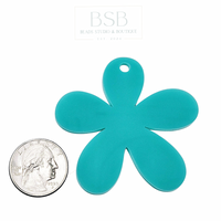 Acrylic Flower Laser Cut Pendants
