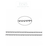 1.5 Ball Stainless Steel Chain
