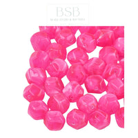 Acrylic Faceted Beads (4pcs)
