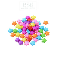 Acrylic Star Beads Spacer (20pcs)
