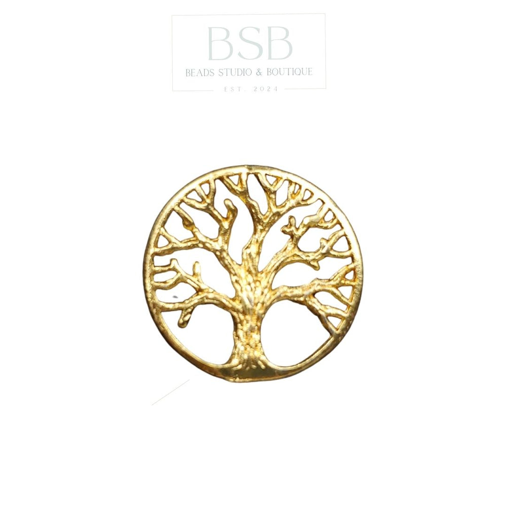 Tree Gold Plated Pendant