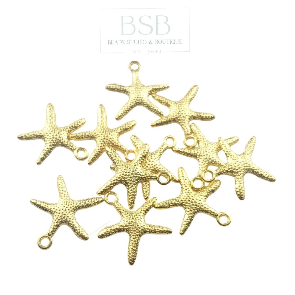 Starfish Pendant (5pcs)