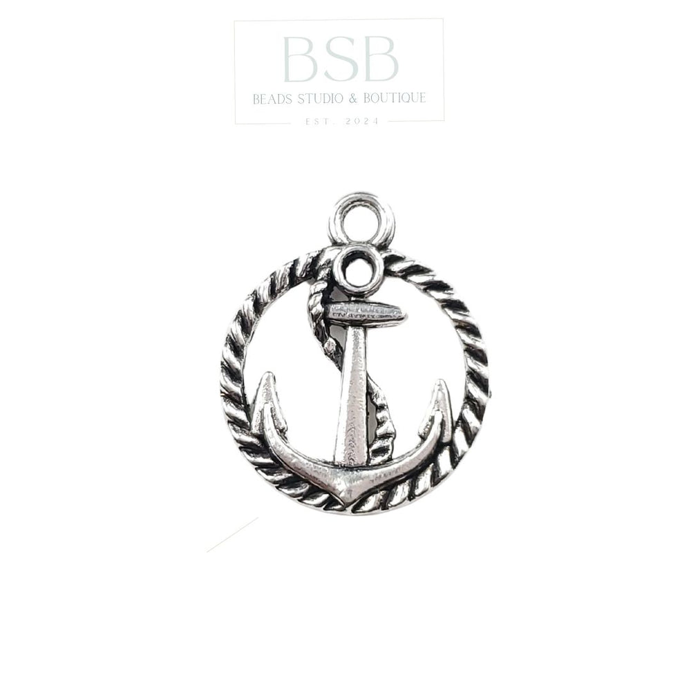 Anchor Medal Pendant (3pcs)