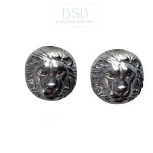 Lion Hematite Beads Spacer (3pcs)