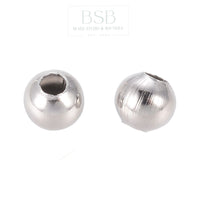 5mm Stainless Steel Beads Spacer (50pcs)
