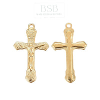 Stainless Steel Crucifix Cross Pendant
