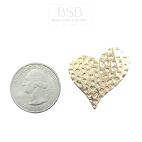 Heart Gold Plated 18K Pendant
