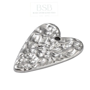 Stainless Steel Heart Pendant