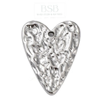 Stainless Steel Heart Pendant
