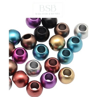 12mm Matte Acrylic Round Beads (10pcs)
