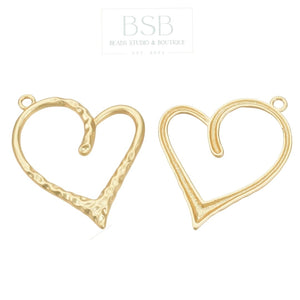 Heart Pendant Gold Plated 18K