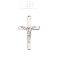 Stainless Steel Crucifix Cross Pendant