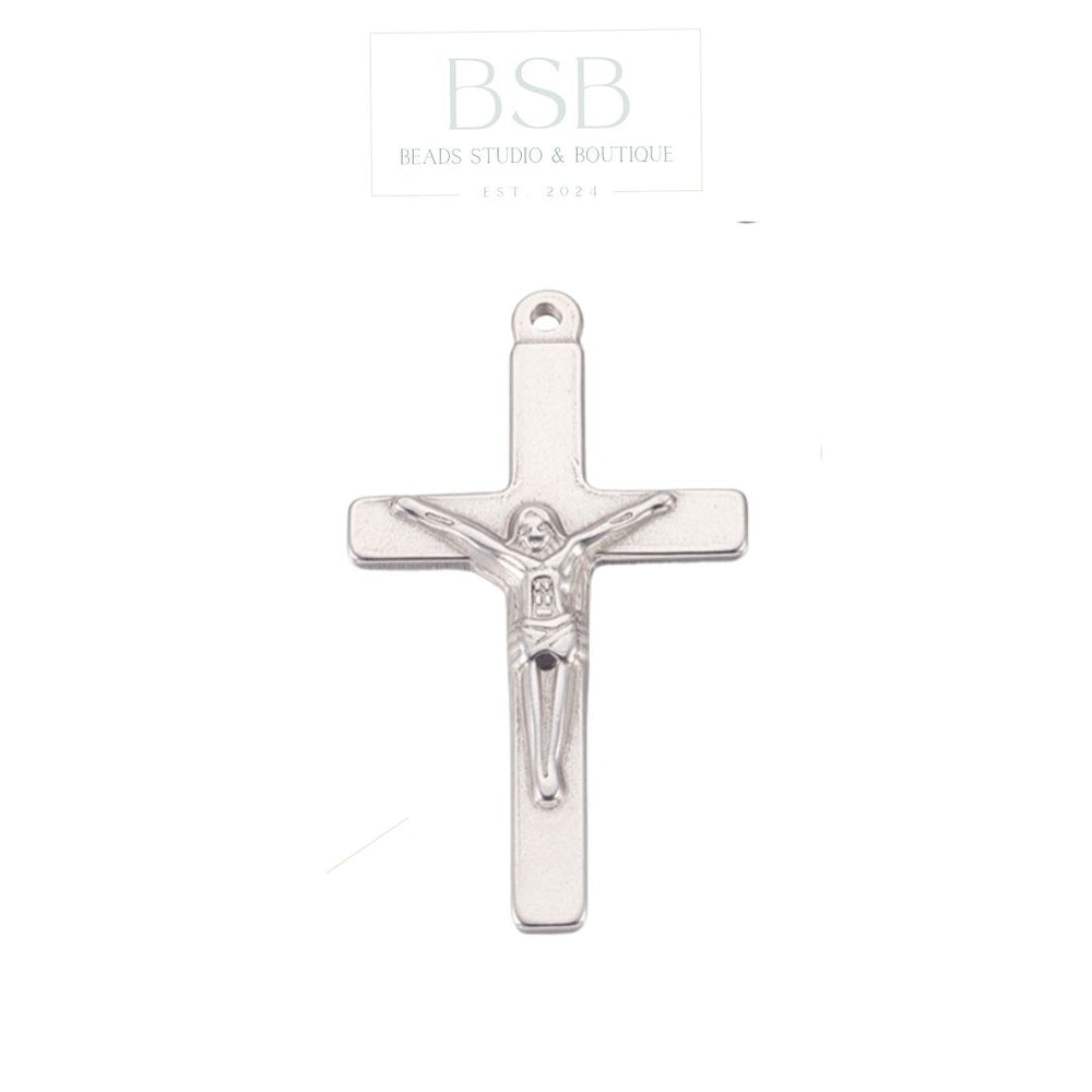 Stainless Steel Crucifix Cross Pendant