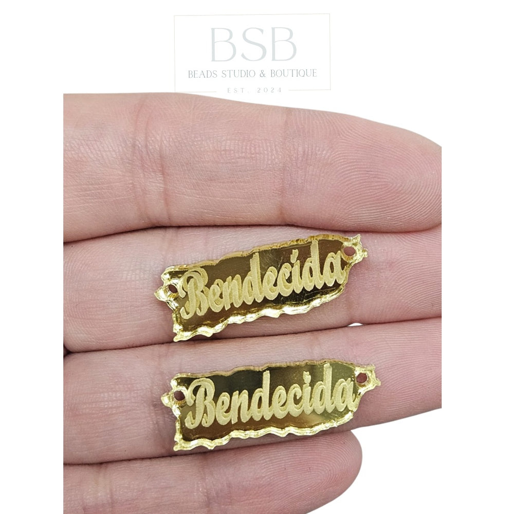 Bendecida PR Map Acrylic Laser Cut Link