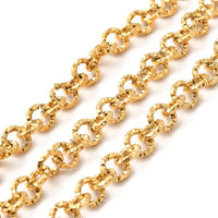 Textured Stainless Steel Chain
