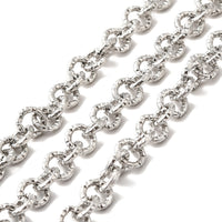 Textured Stainless Steel Chain
