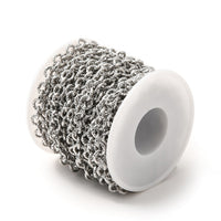 Textured Stainless Steel Chain
