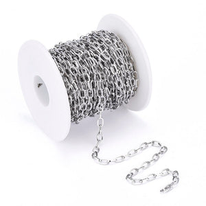 Stainless Steel Oval Chain
