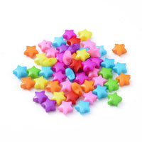 Acrylic Star Beads Spacer (20pcs)
