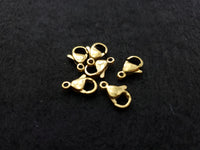 Stainless Steel 12mm Lobster Clasps (6pcs)
