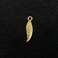 Leaf Gold Plated Pendant