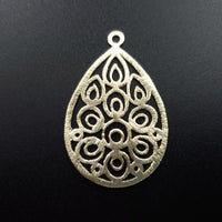 Drop Gold Plated Pendant