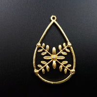 Drop Gold Plated Pendant