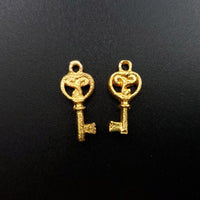 Key Gold Plated Pendant