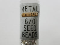 6/0 Metal Seed Beads

