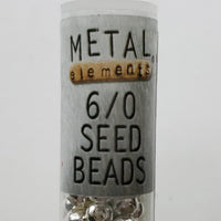 6/0 Metal Seed Beads