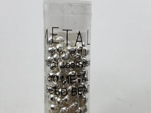 8/0 Metal Seed Beads